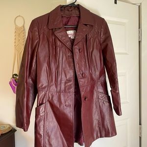 Vintage Classic Direction Retro Leather Jacket